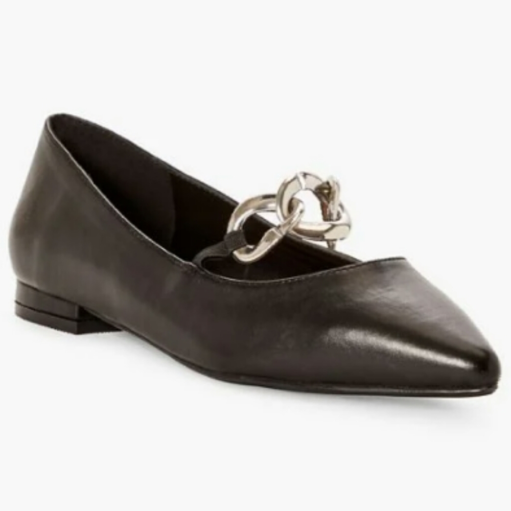 Black Flats Size 7 New Without Box